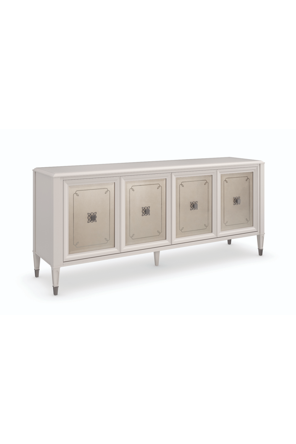 Mirrored Panel Sideboard | Caracole Lattice Serve You | Caracole.eu.com