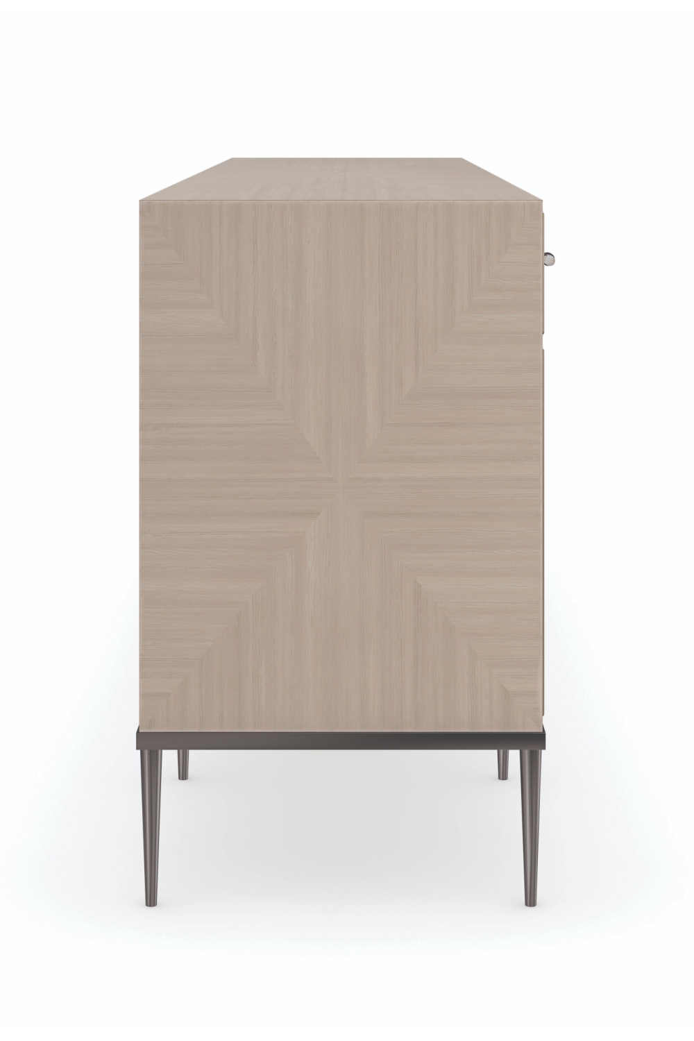 Geometrical Patterned Wooden Sideboard | Caracole Low Rise | Caracole.eu.com