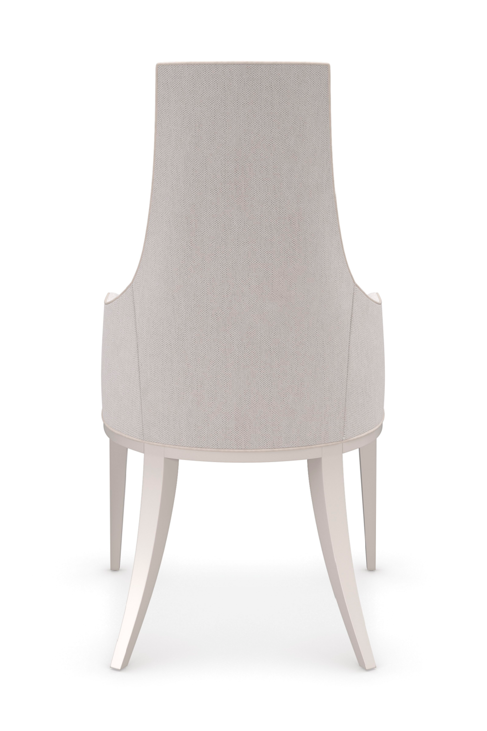 Tapered Back Beige Dining Chair | Caracole Tall Order | Caracole.eu.com