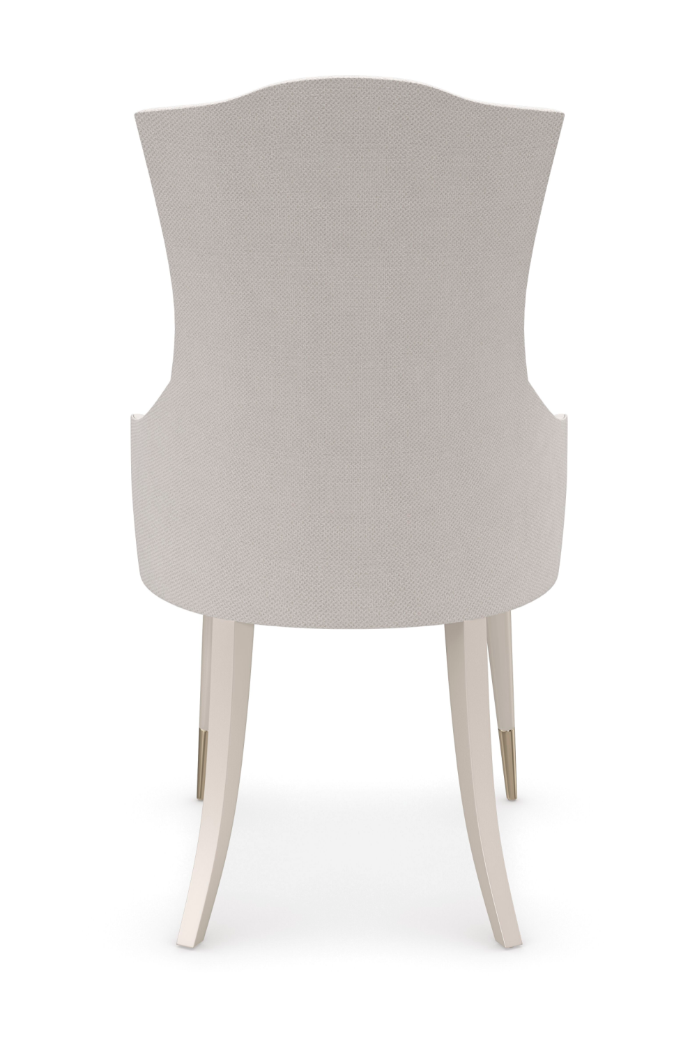 Camel-Back White Dining Chair | Caracole Cherub | Caracole.eu.com