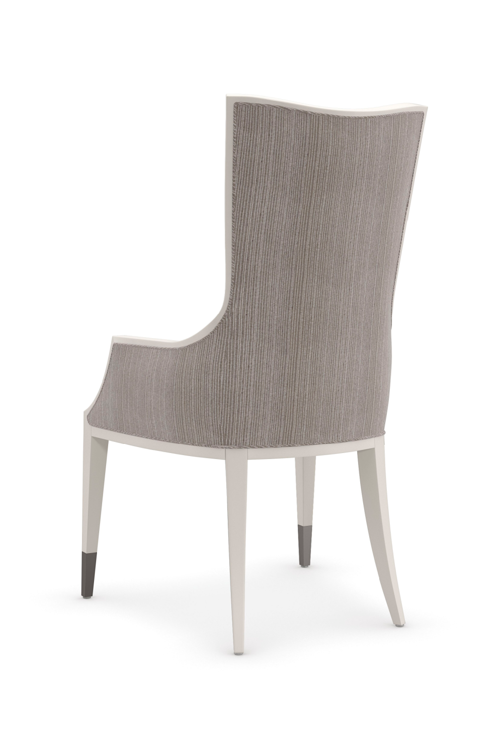 Pinstripe Modern Dining Chair | Caracole Lady Grey | Caracole.eu.com