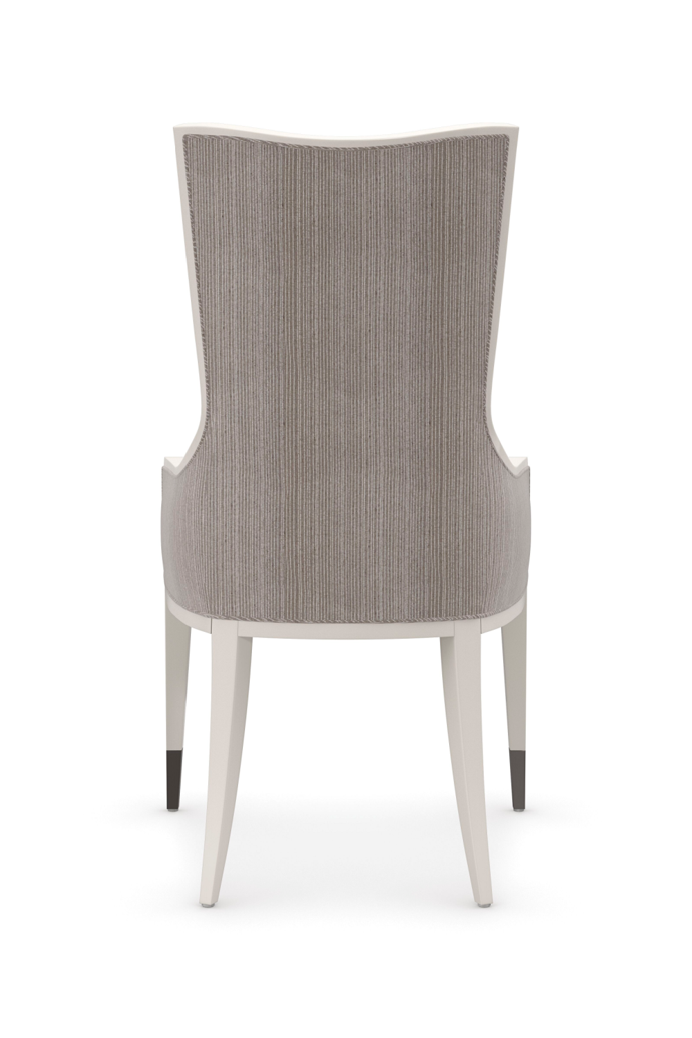 Pinstripe Modern Dining Chair | Caracole Lady Grey | Caracole.eu.com