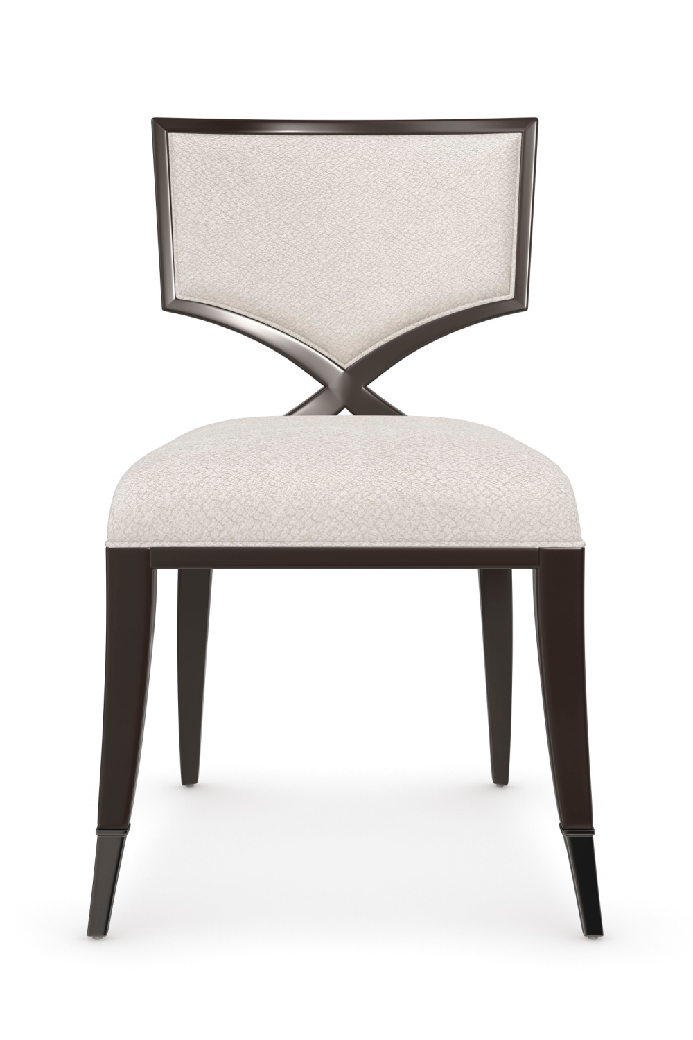 Ivory Chenille Dining Chairs | Caracole First Chair | Caracole.eu.com