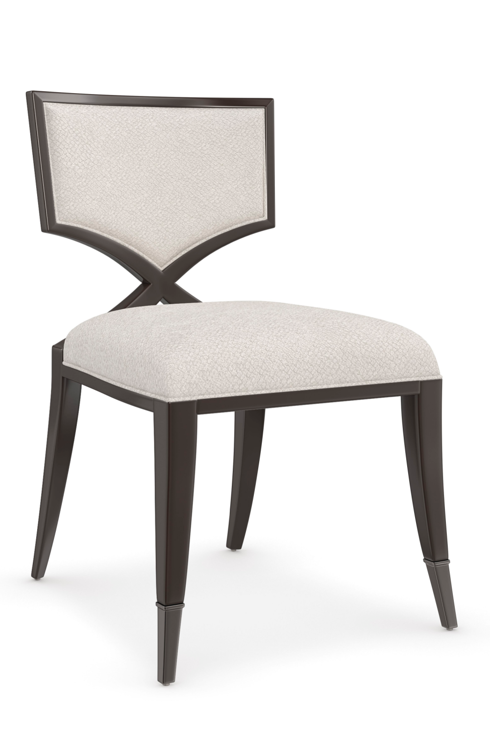 Ivory Chenille Dining Chairs | Caracole First Chair | Caracole.eu.com