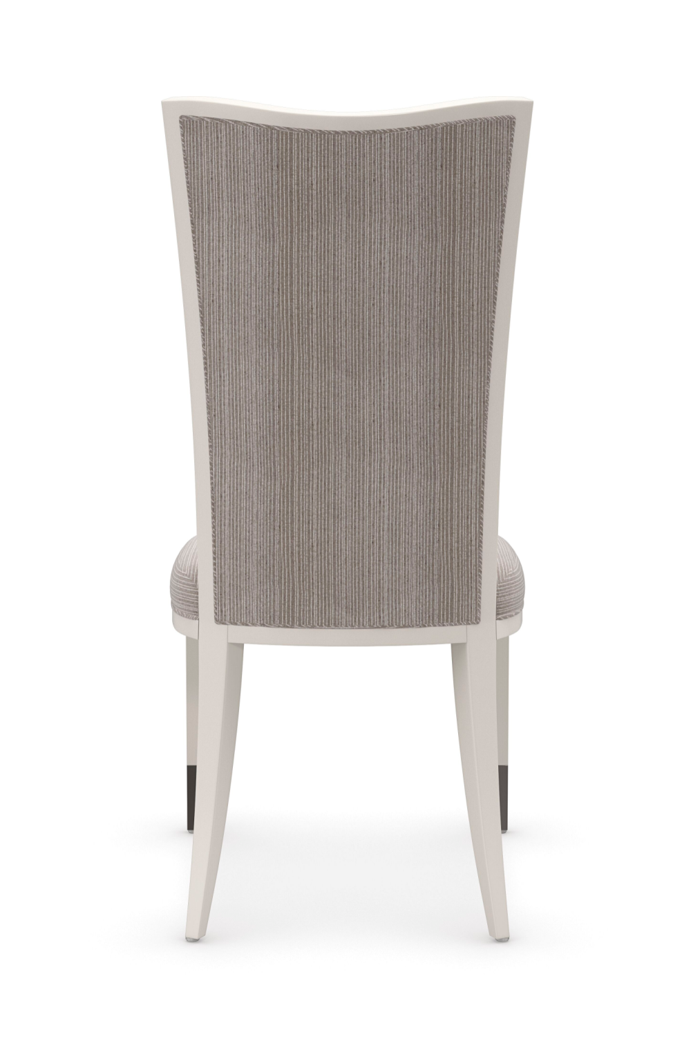 Pinstripe Modern Dining Chair | Caracole Lady Grey | Caracole.eu.com