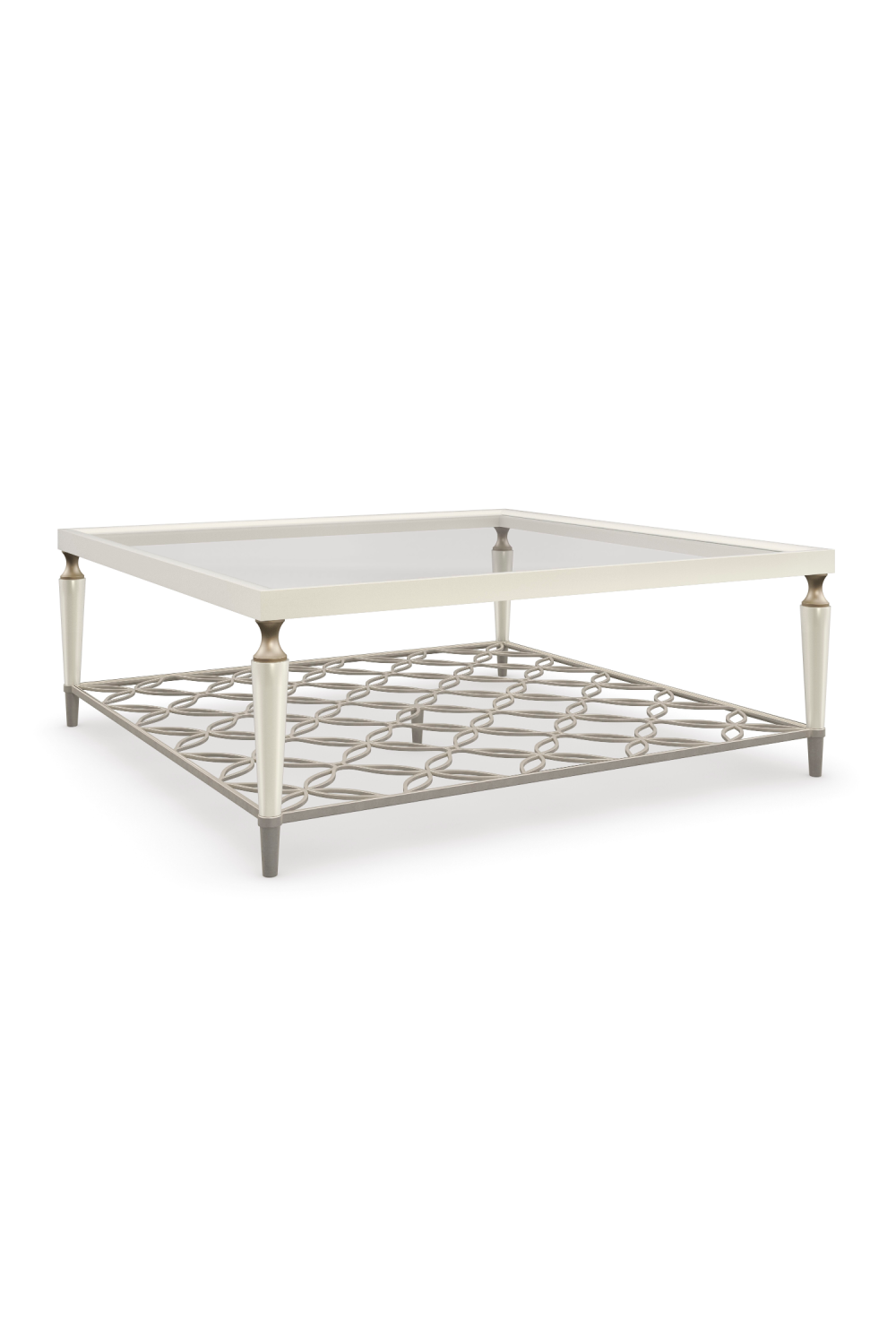 Silver Framed Cocktail Table | Caracole Works Like A Charm | Caracole.eu.com