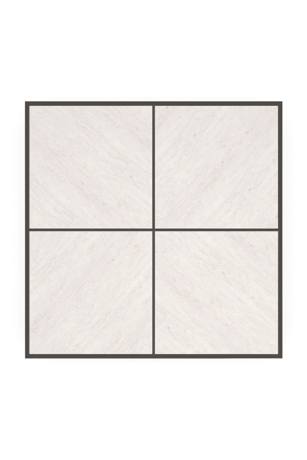 Cream Travertine Cocktail Table | Caracole Cartesian | Caracole.eu.com