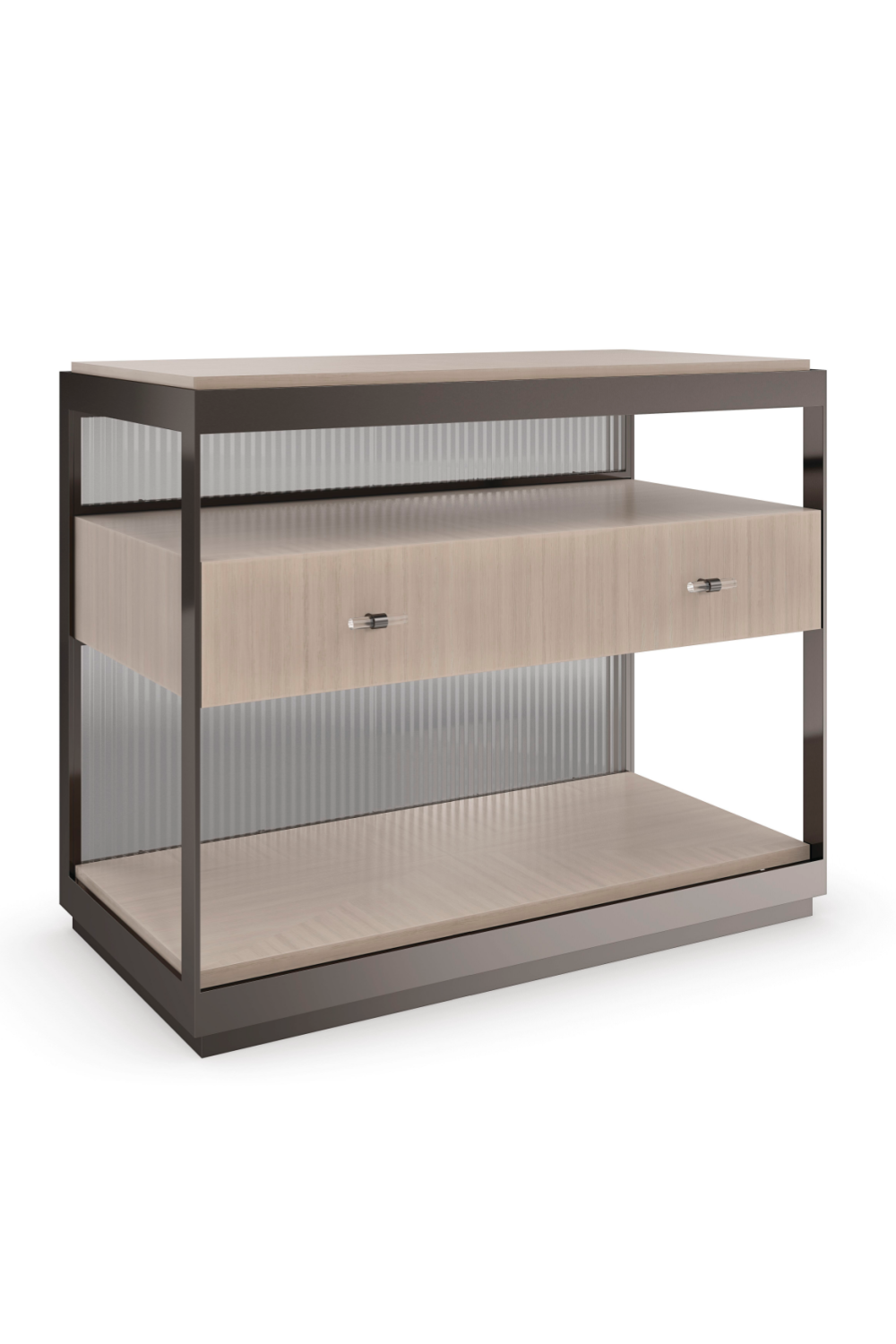 Modern 1-Drawer Side Table | Caracole Falling Waters | Oroa.com