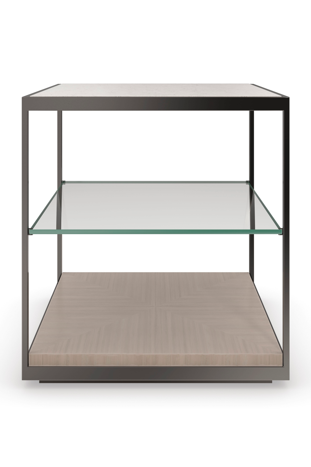 Minimalist End Table | Caracole Quadrant | Caracole.eu.com