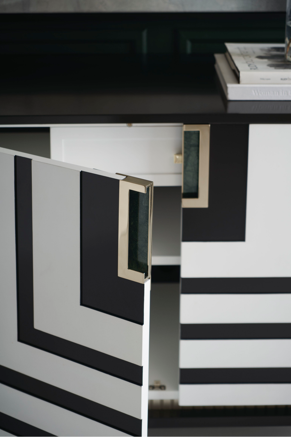 Graphical Wooden Chest | Caracole Theseus | Caracole.eu.com