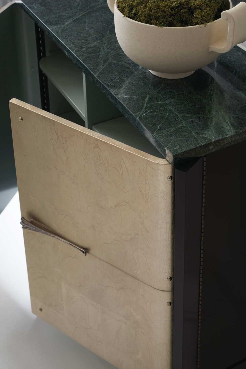 Green Marble Chest | Caracole Empire | Caracole.eu.com