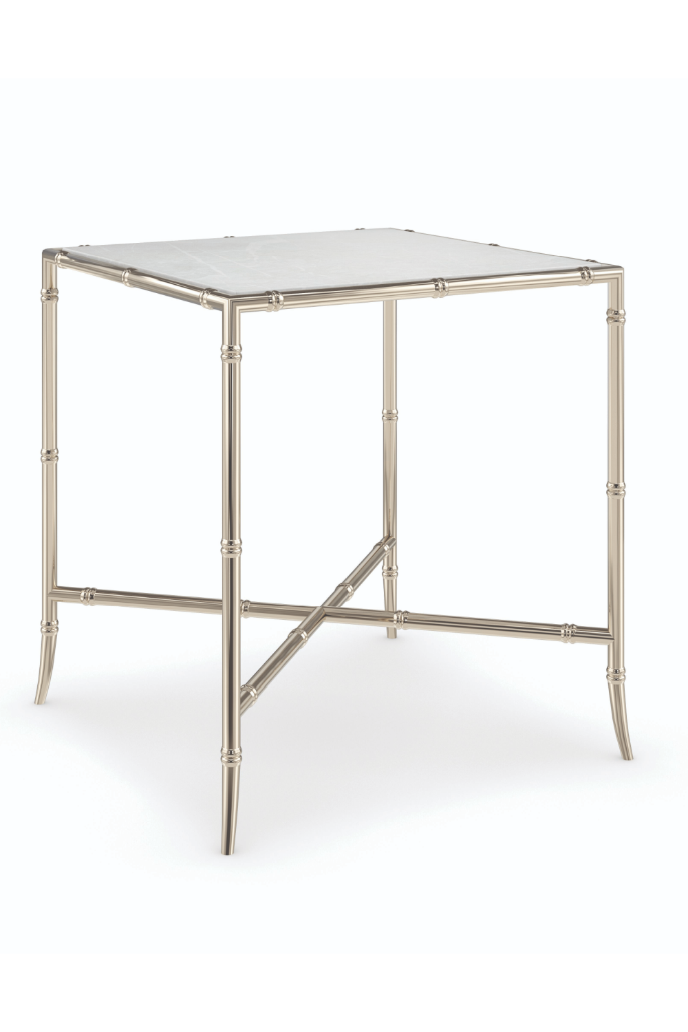 White Marble Nesting Side Table S | Caracole Ceylon | Caracole.eu.com