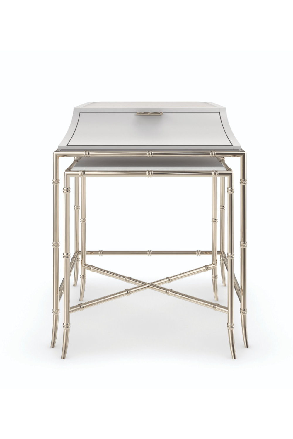 White Marble Nesting Side Table S | Caracole Ceylon | Caracole.eu.com