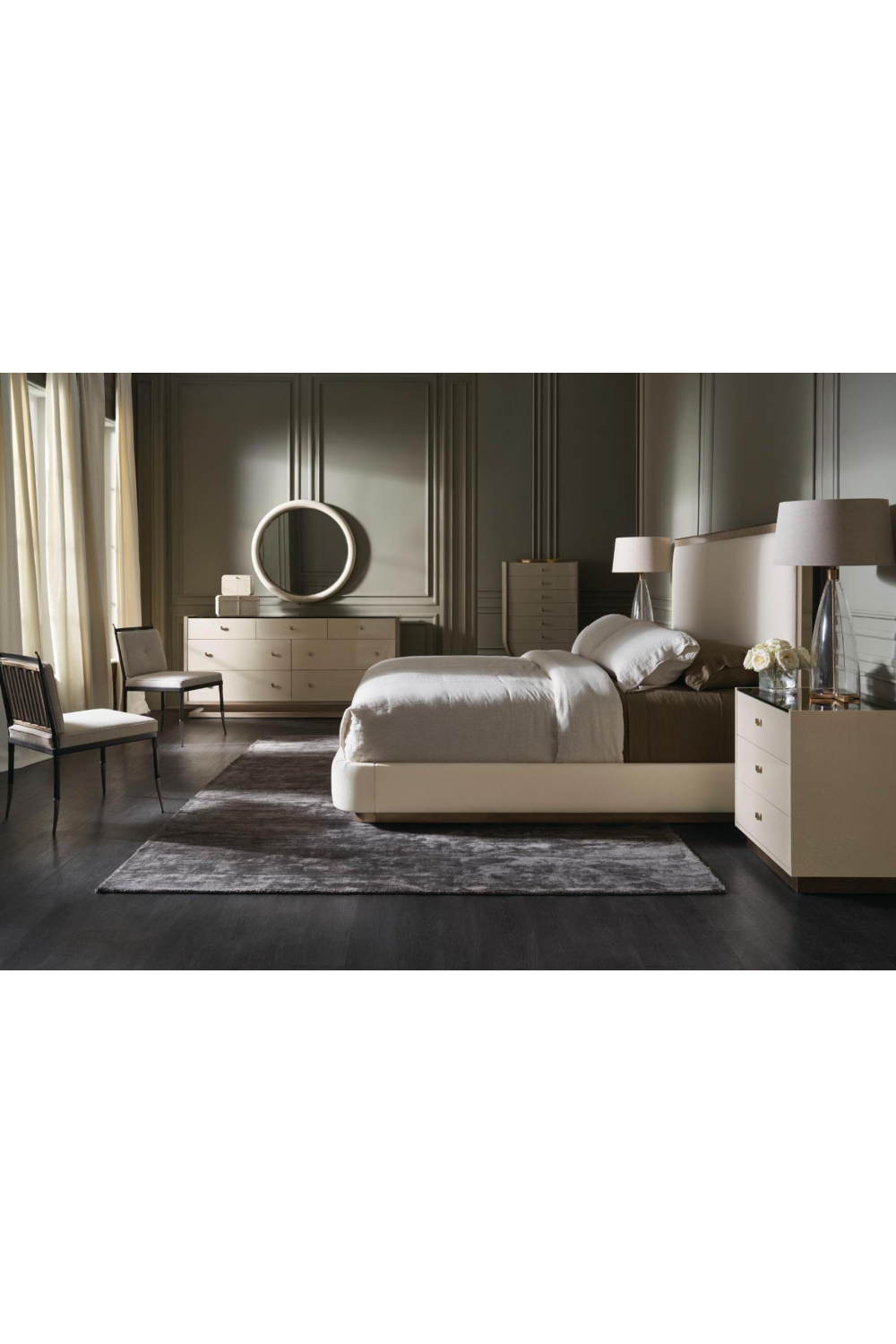 White 7-Drawer Dresser | Caracole Calypso | Caracole.eu.com