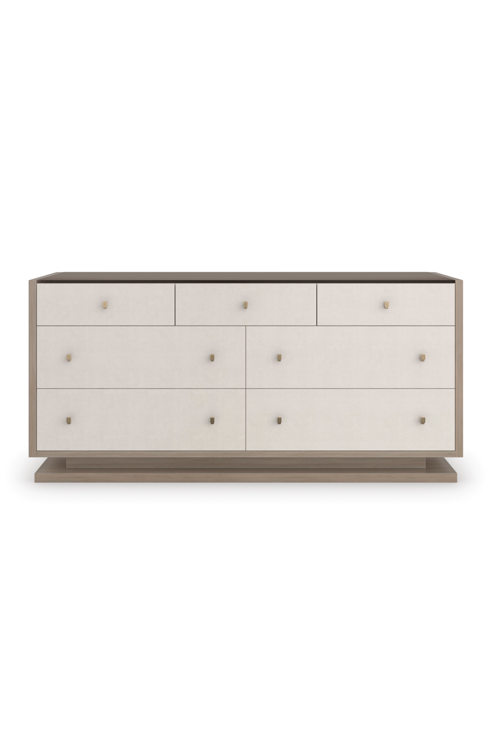 White 7-Drawer Dresser | Caracole Calypso | Caracole.eu.com