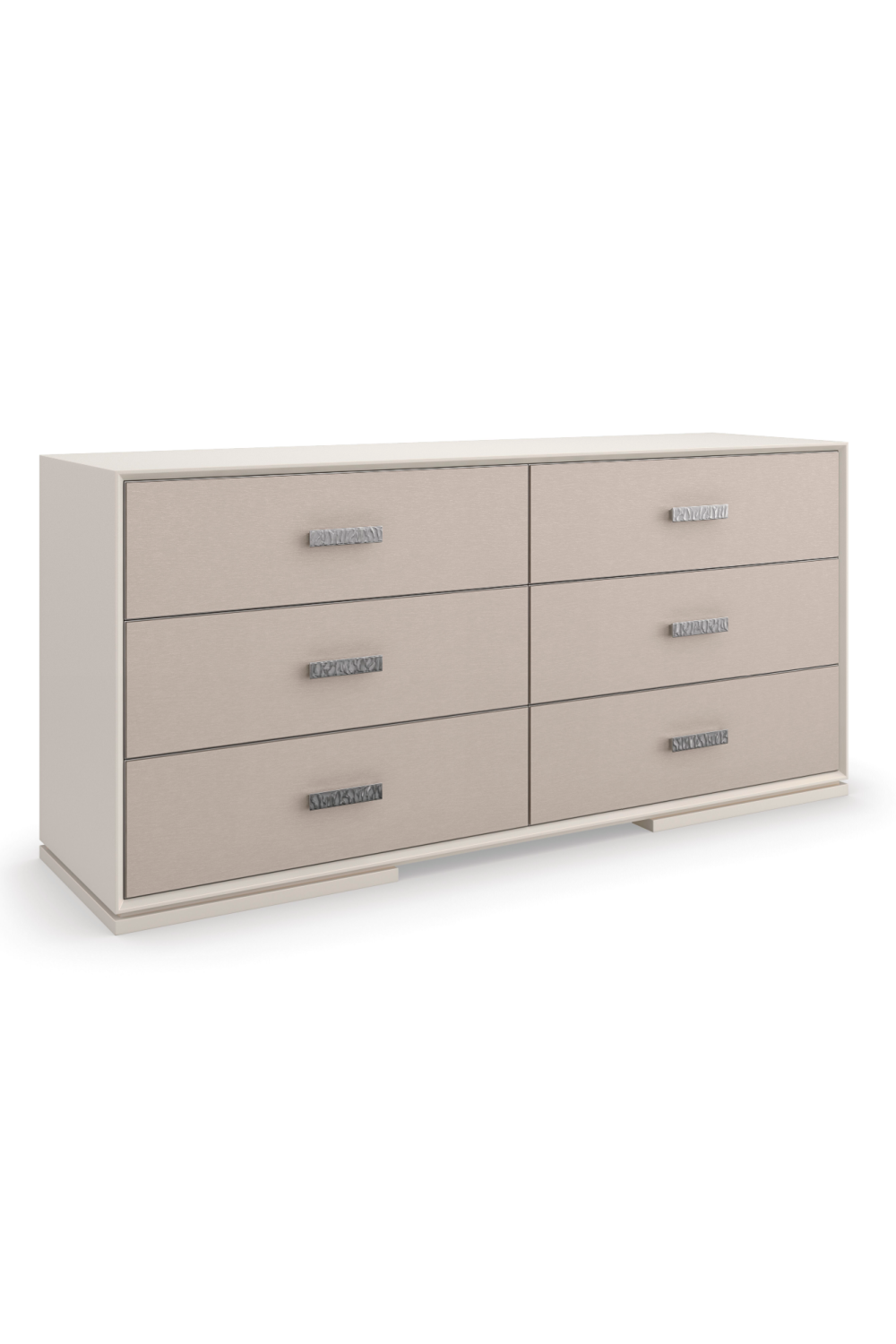 Classic 6-Drawer Dresser | Caracole Silver Lining | Caracole.eu.com