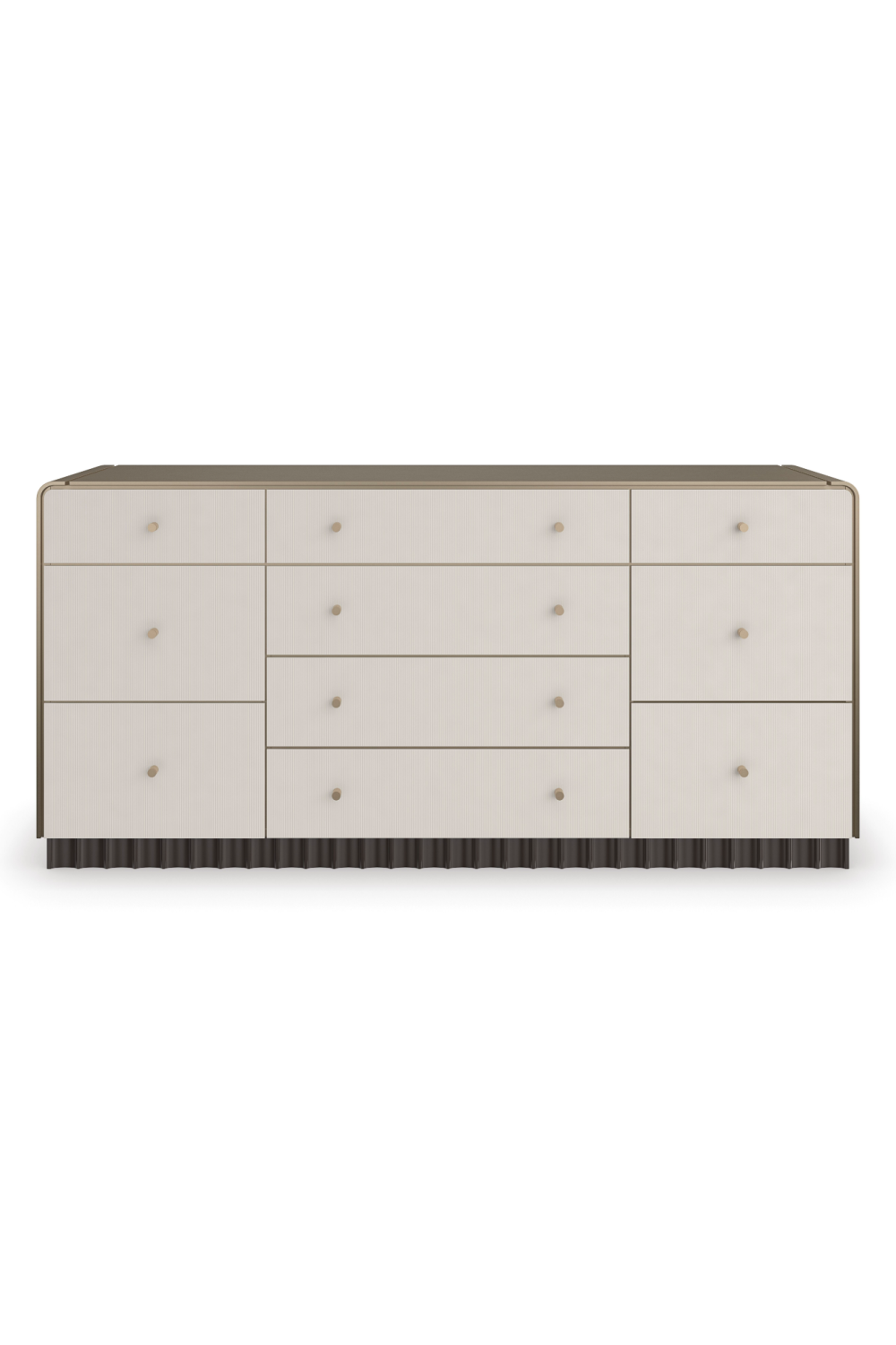 Fluted 10-Drawer Dresser | Caracole Circadian | Caracole.eu.com