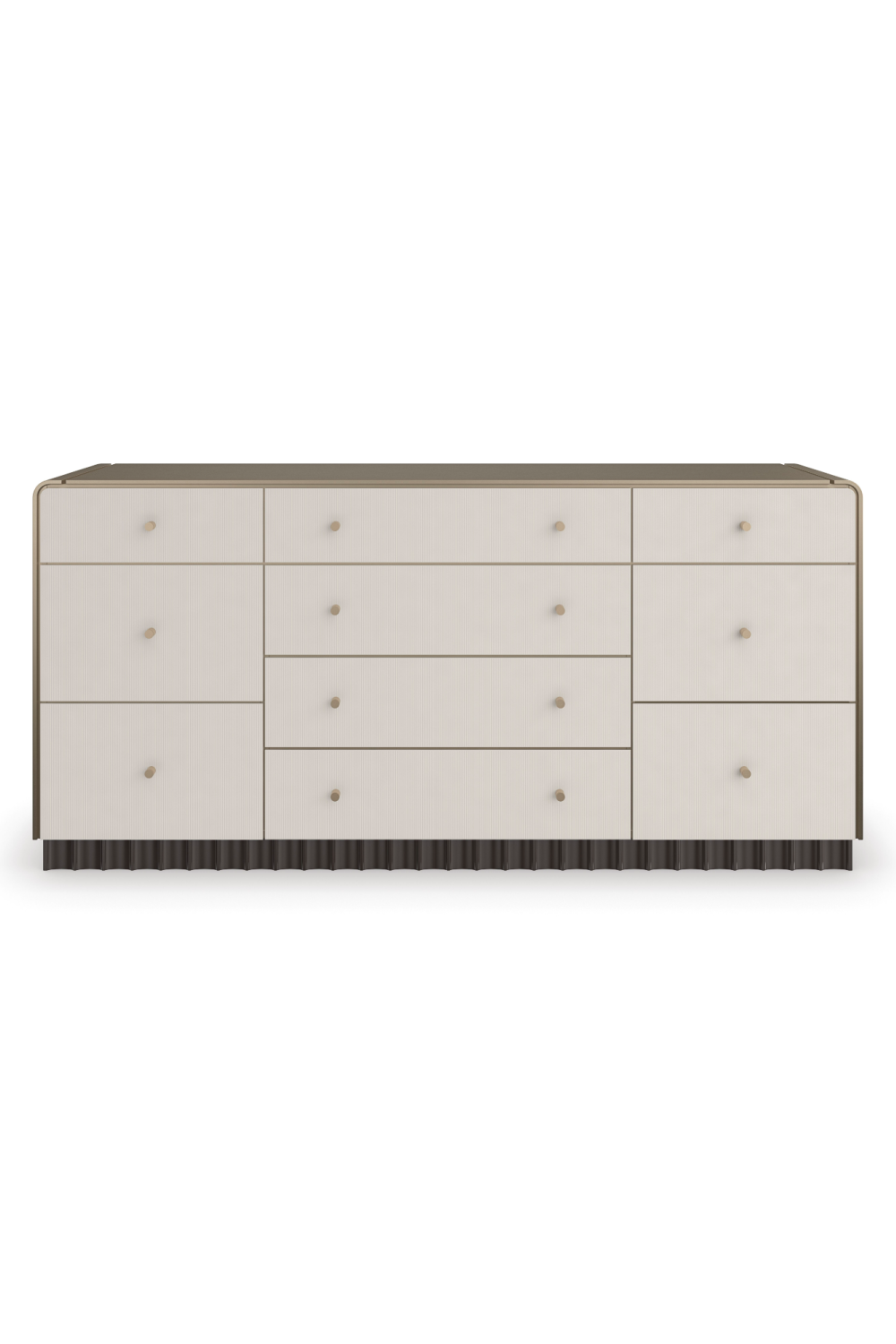 Fluted 10-Drawer Dresser | Caracole Circadian | Caracole.eu.com