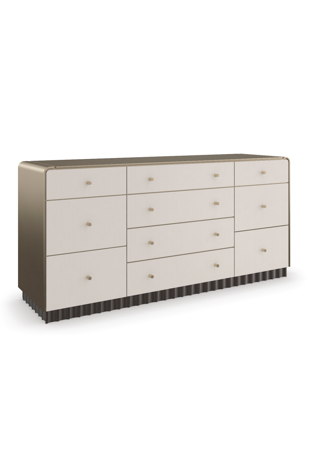 Fluted 10-Drawer Dresser | Caracole Circadian | Caracole.eu.com