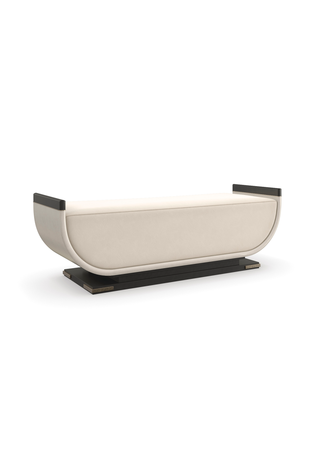Curved Contemporary Bench | Caracole Crete | Caracole.eu.com