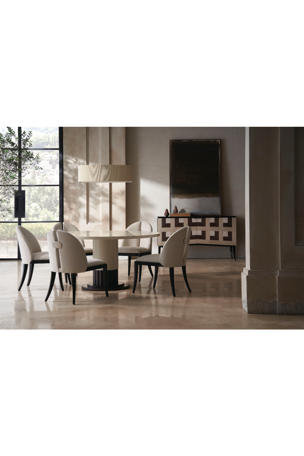 Split-Back Dining Chair | Caracole Cameo | Caracole.eu.com