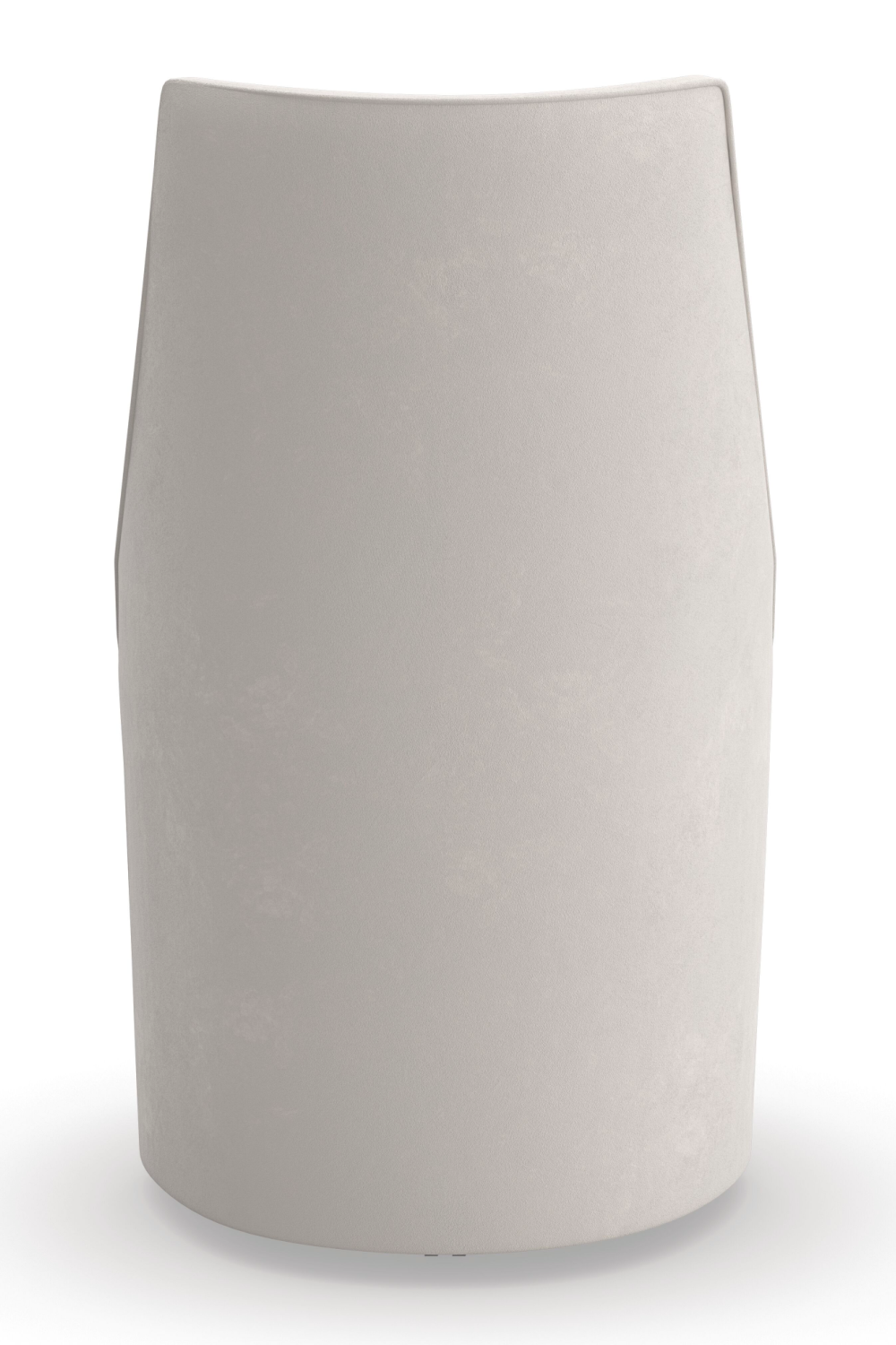 Microfiber Modern Dining Chair | Caracole Barrel Roll | Caracole.eu.com