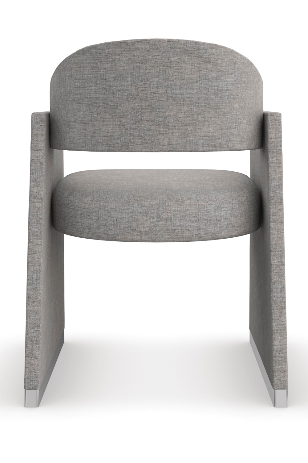 Gray Geometrical Dining Chair | Caracole Polish Off | Caracole.eu.com