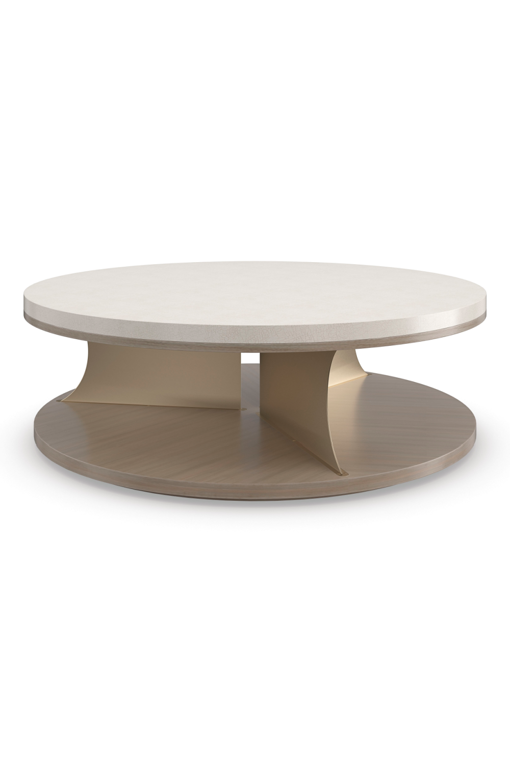 Round Swivel Cocktail Table | Caracole Braces | Caracole.eu.com