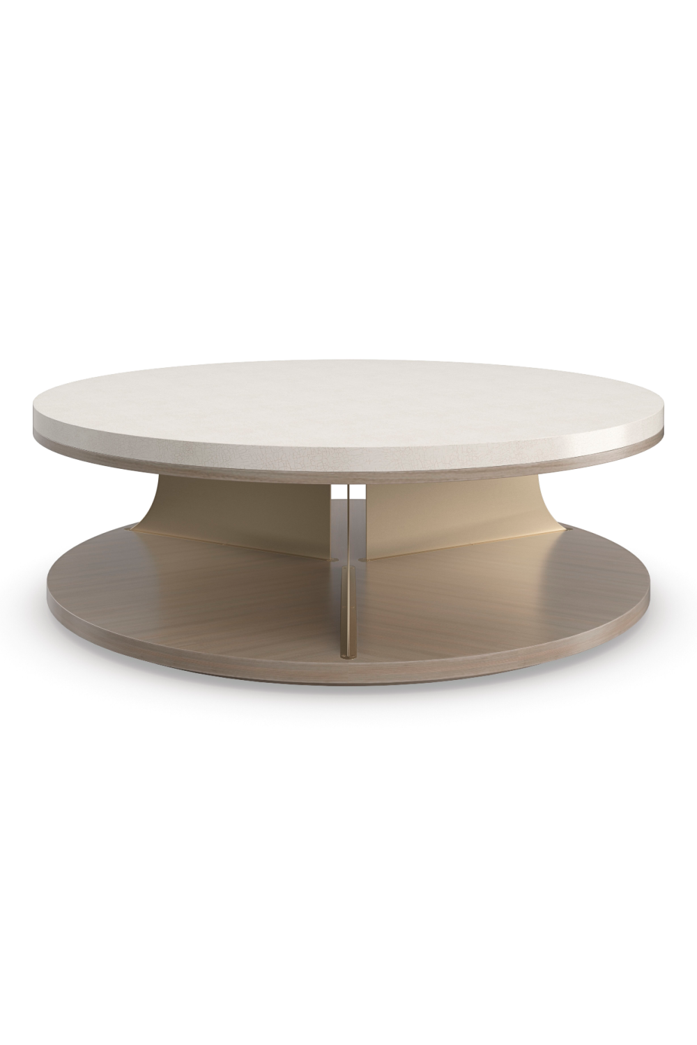 Round Swivel Cocktail Table | Caracole Braces | Caracole.eu.com