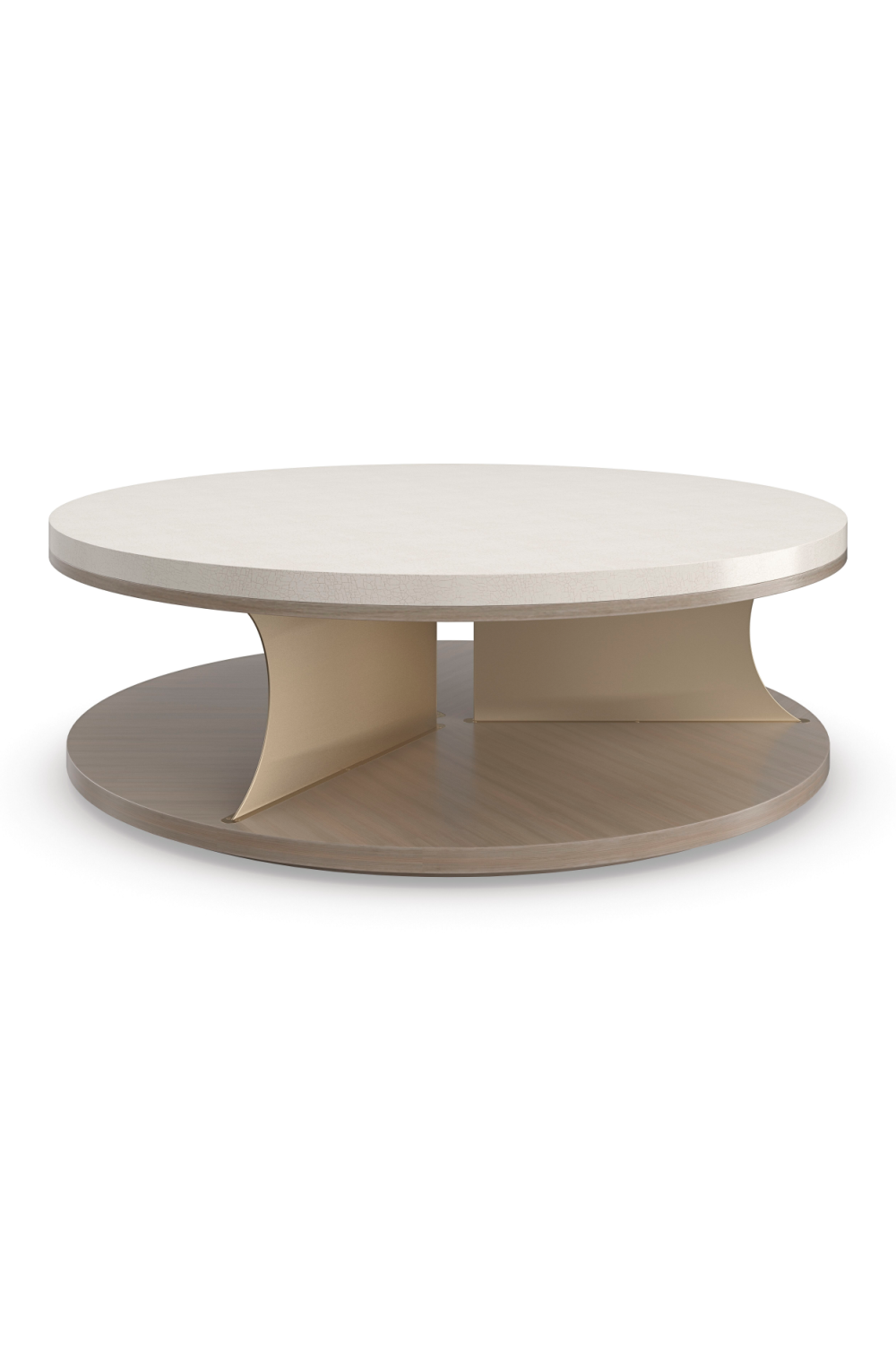 Round Swivel Cocktail Table | Caracole Braces | Caracole.eu.com