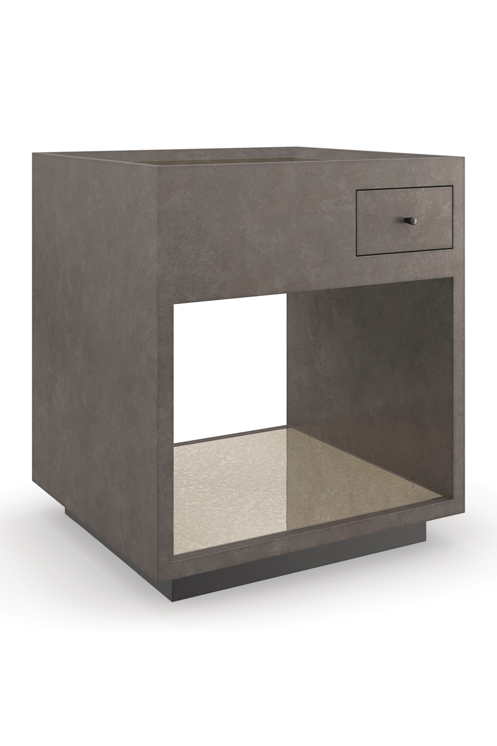Gray Modern End Table | Caracole Dark Matter | Caracole.eu.com