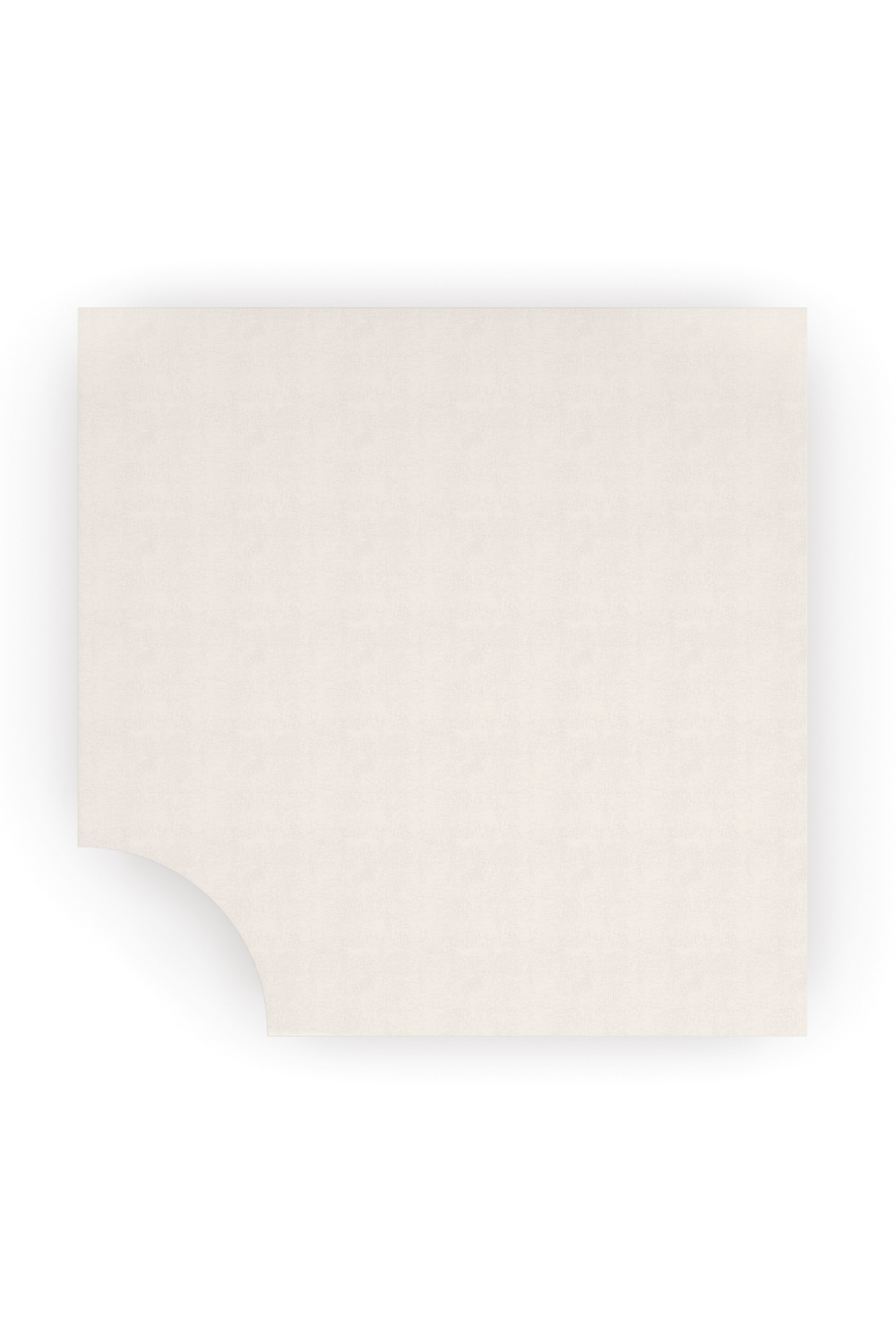 White Poplar End Table | Caracole Buttoned Up | Caracole.eu.com