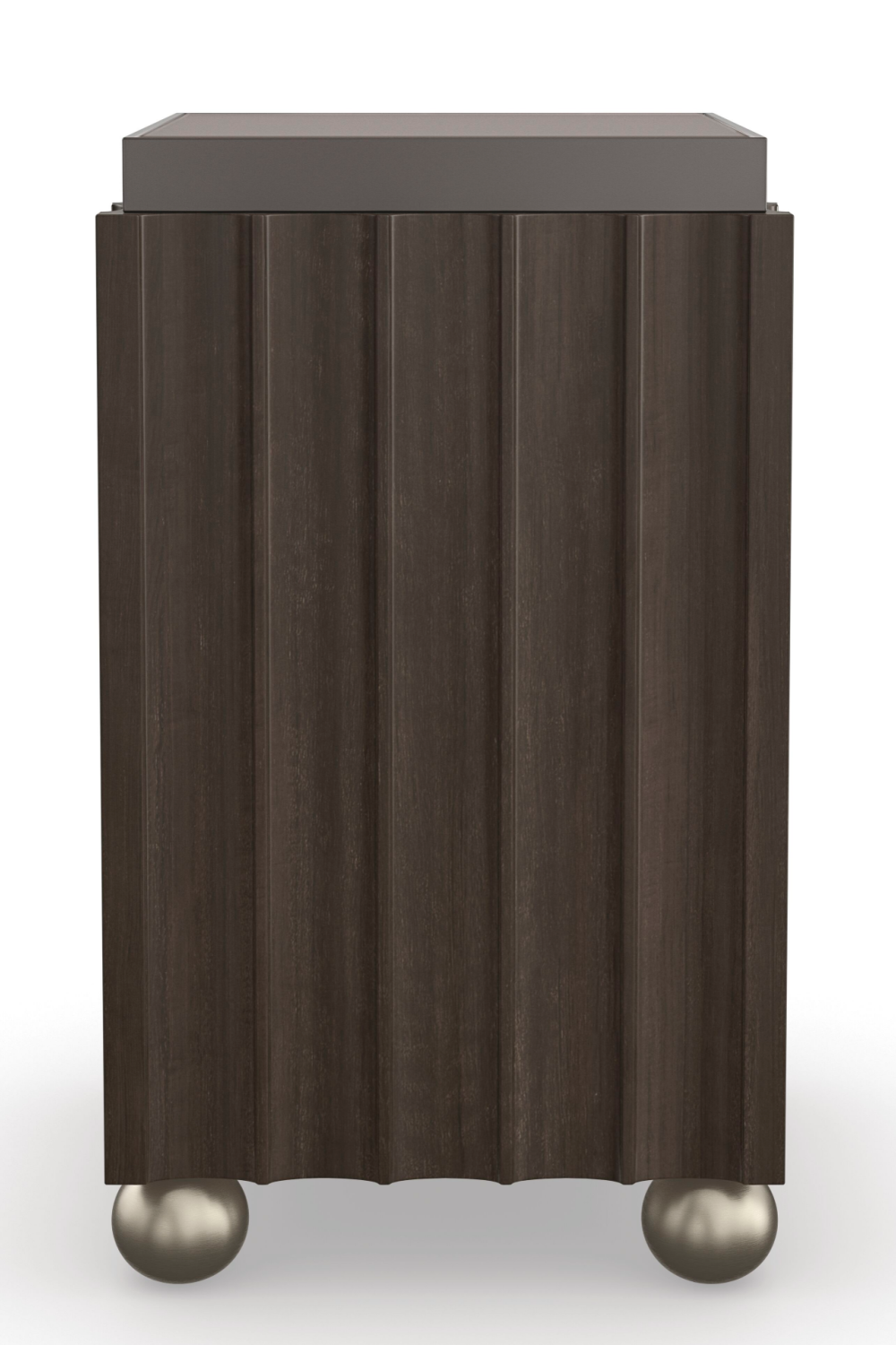 Brown Fluted Bar Table | Caracole Up To You | Caracole.eu.com