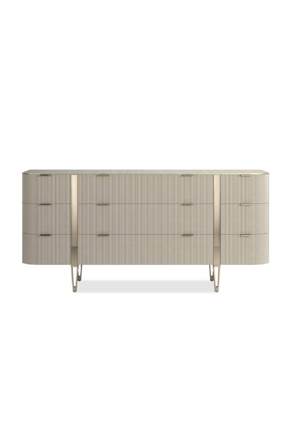 Fluted Front 9-Drawer Dresser | Caracole Love At First Sight | Caracole.eu.com