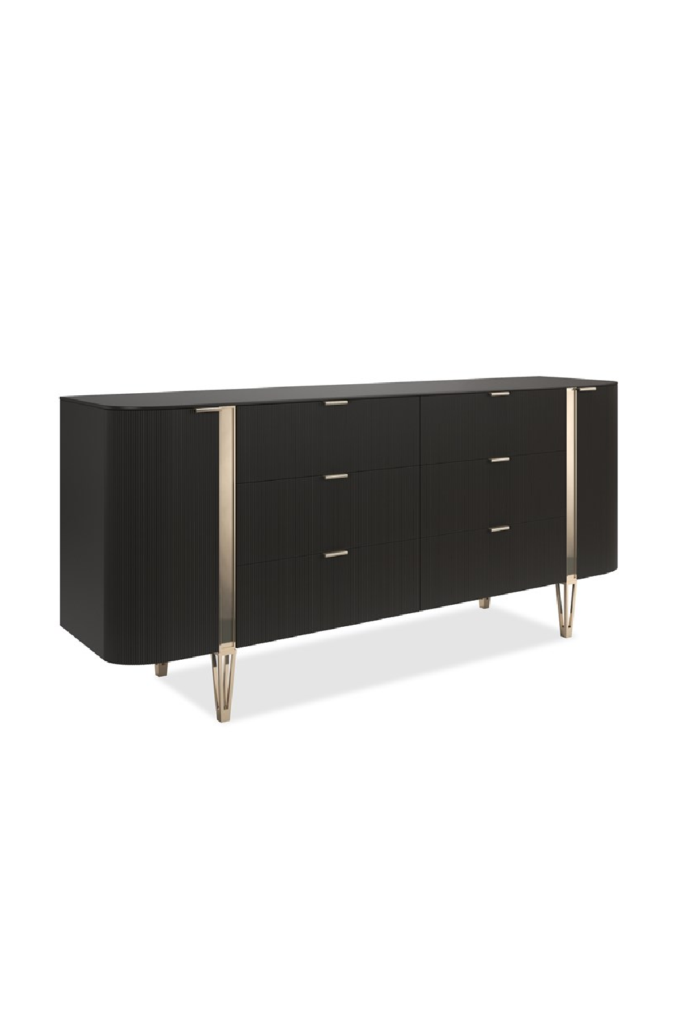 Fluted Front 6-Drawer Dresser | Caracole Love At First Sight | Caracole.eu.com