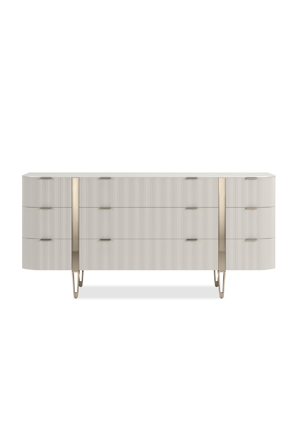 Fluted Front 9-Drawer Dresser | Caracole Love At First Sight | Caracole.eu.com