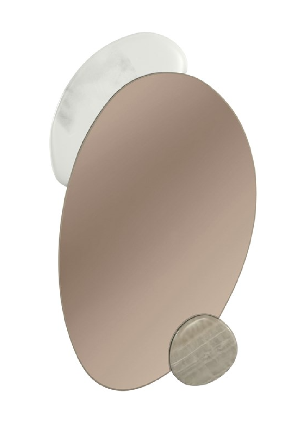 Smoked Bronze Decorative Mirror | Caracole Echo | Caracole.eu.com