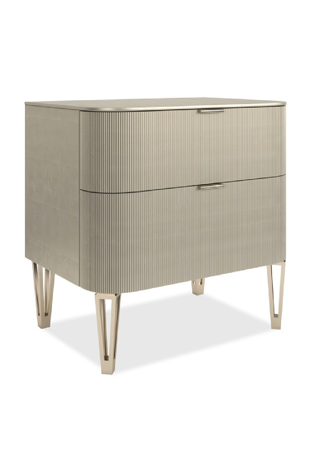 Dark Brown 2-Drawer Nightstand | Caracole True Love | Caracole.eu.com