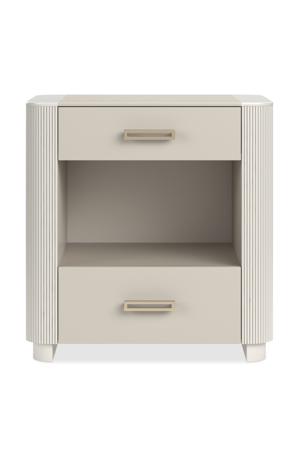 White 2-Drawer Nightstand | Caracole Love-ly! | Caracole.eu.com