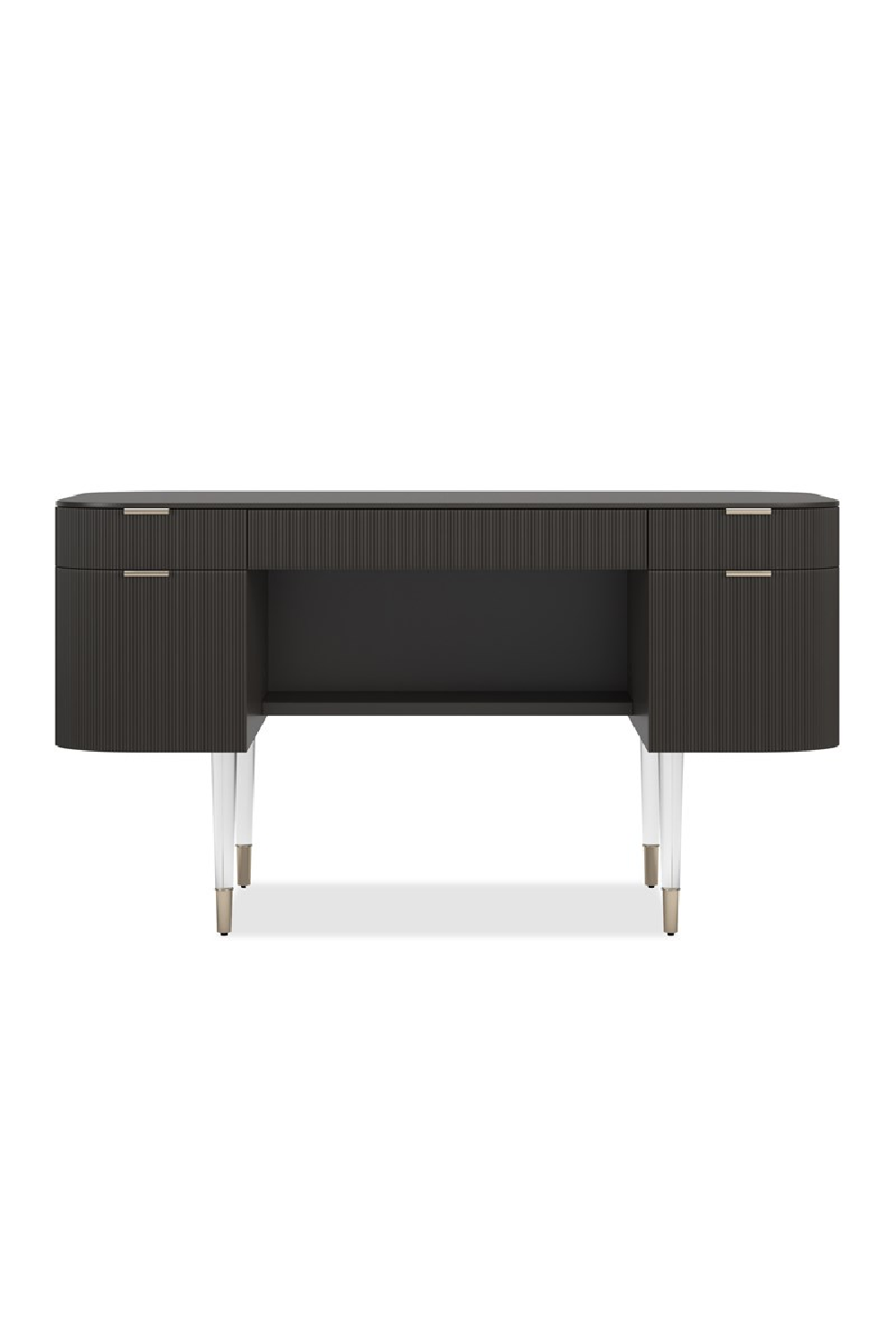 Ridged 2-Drawer Desk | Caracole Lady Love | Caracole.eu.com