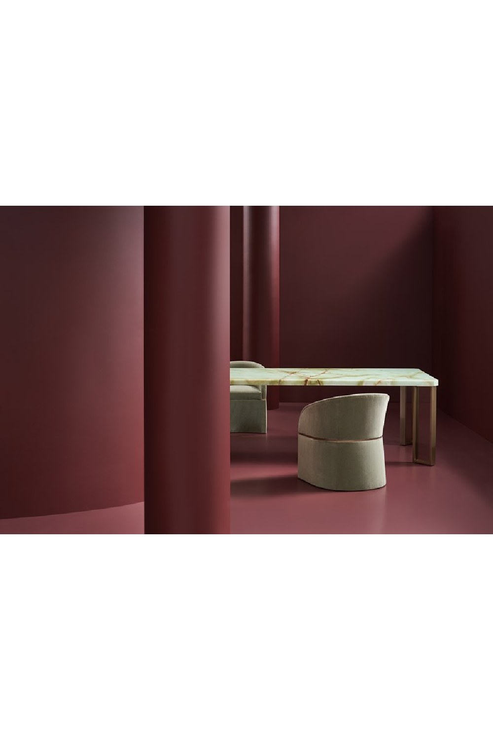 Green Onyx Dining Table | Caracole The Naturalist | Caracole.eu.com