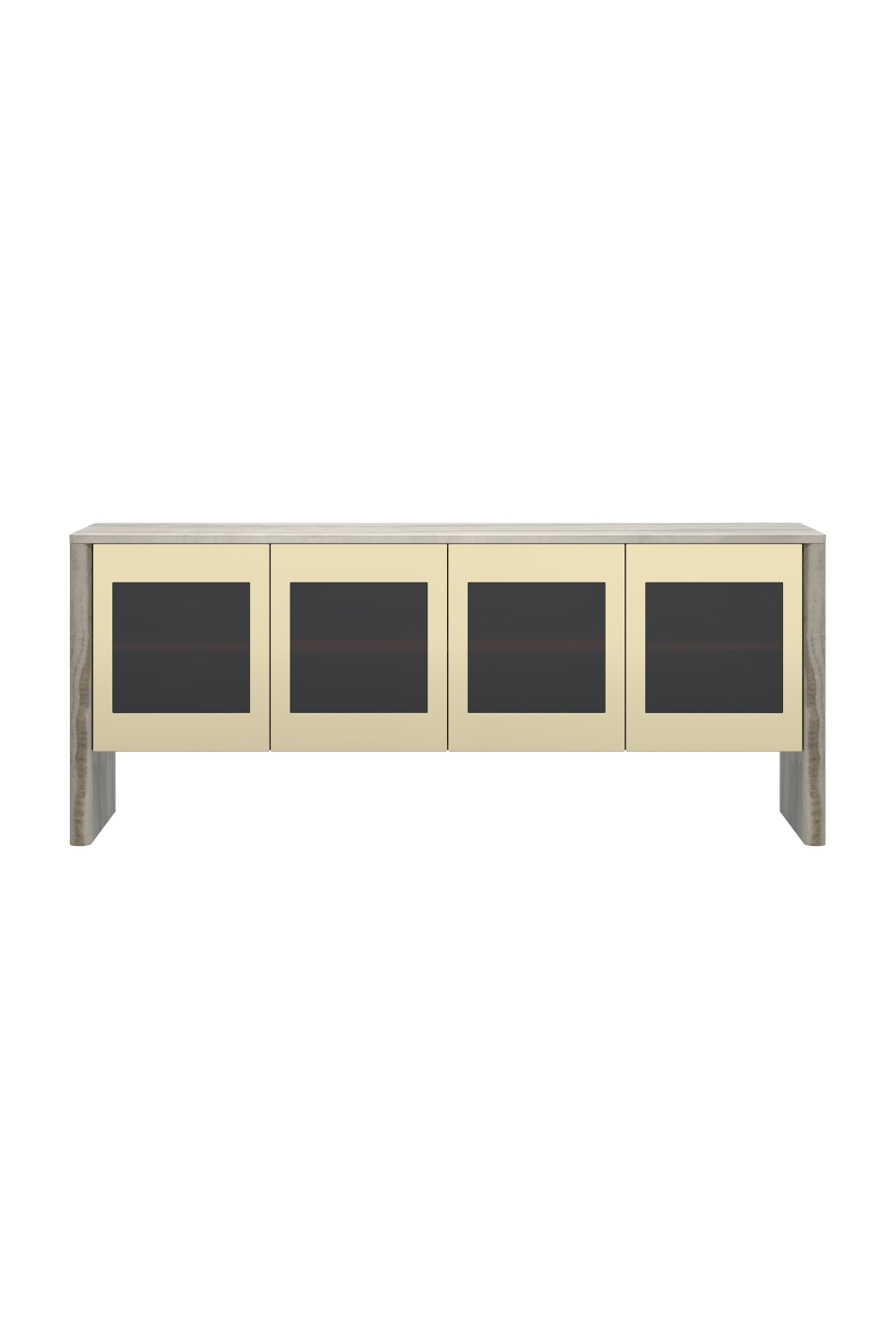 Gray Onyx 4-Door Sideboard | Caracole Sojourn | Caracole.eu.com