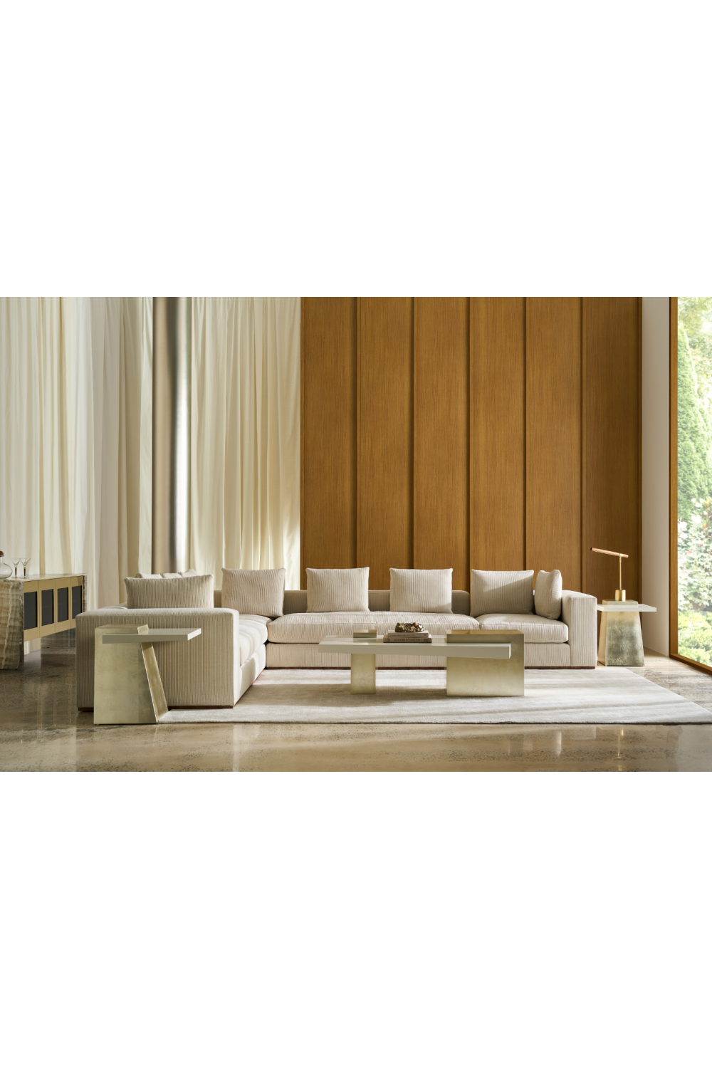 Gray Onyx 4-Door Sideboard | Caracole Sojourn | Caracole.eu.com