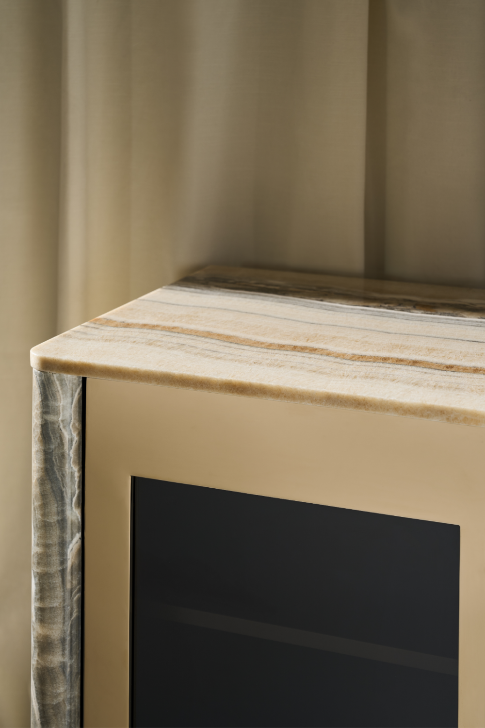 Gray Onyx 4-Door Sideboard | Caracole Sojourn | Caracole.eu.com