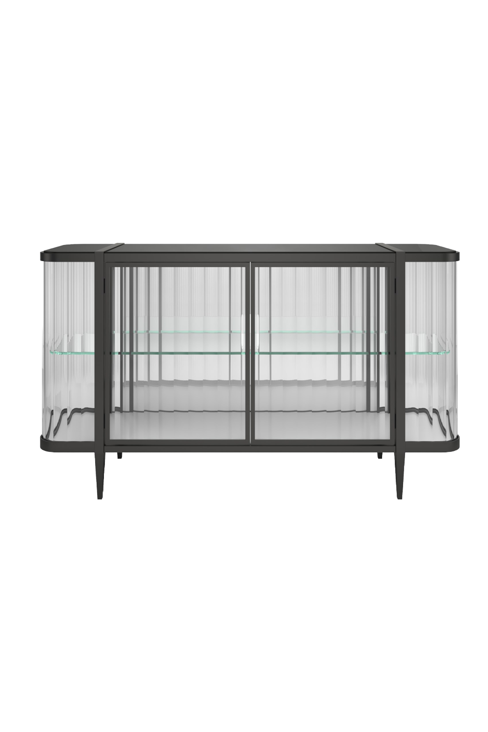 Wavy Mirror 2-Door Sideboard | Caracole Stop And Stare | Caracole.eu.com