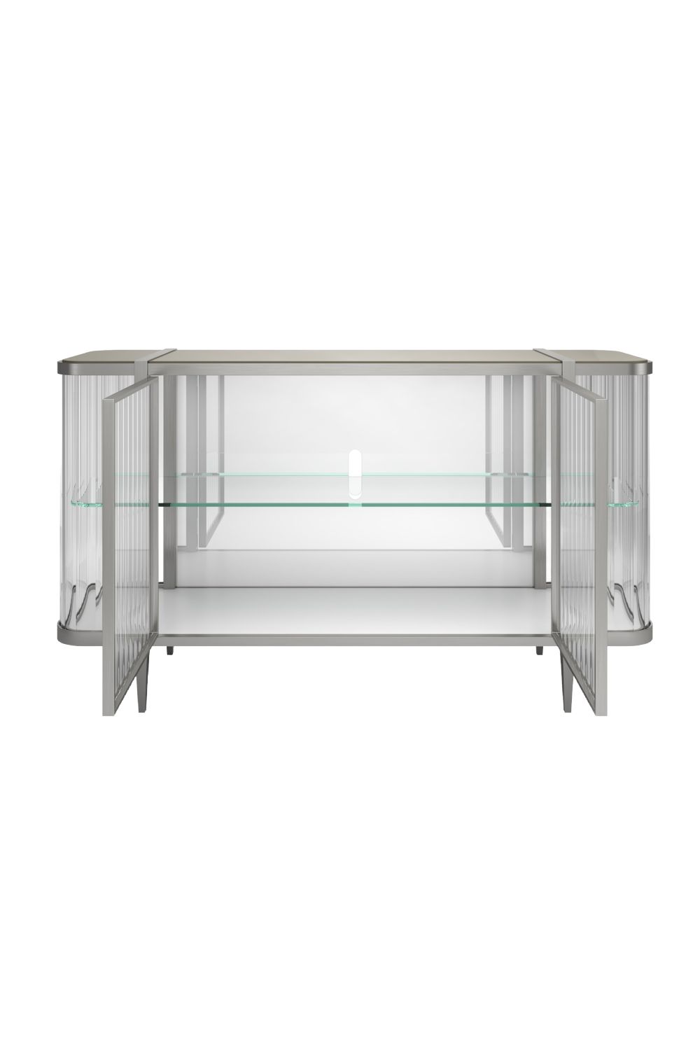 Wavy Mirror 2-Door Sideboard | Caracole Stop And Stare | Caracole.eu.com