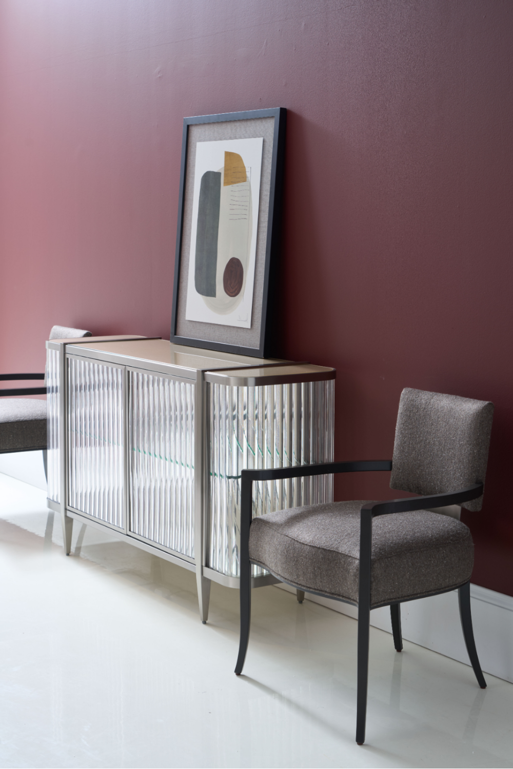 Wavy Mirror 2-Door Sideboard | Caracole Stop And Stare | Caracole.eu.com