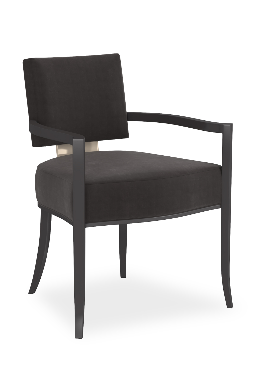 Square Back Dining Armchair | Caracole Reserved Seating | Caracole.eu.com