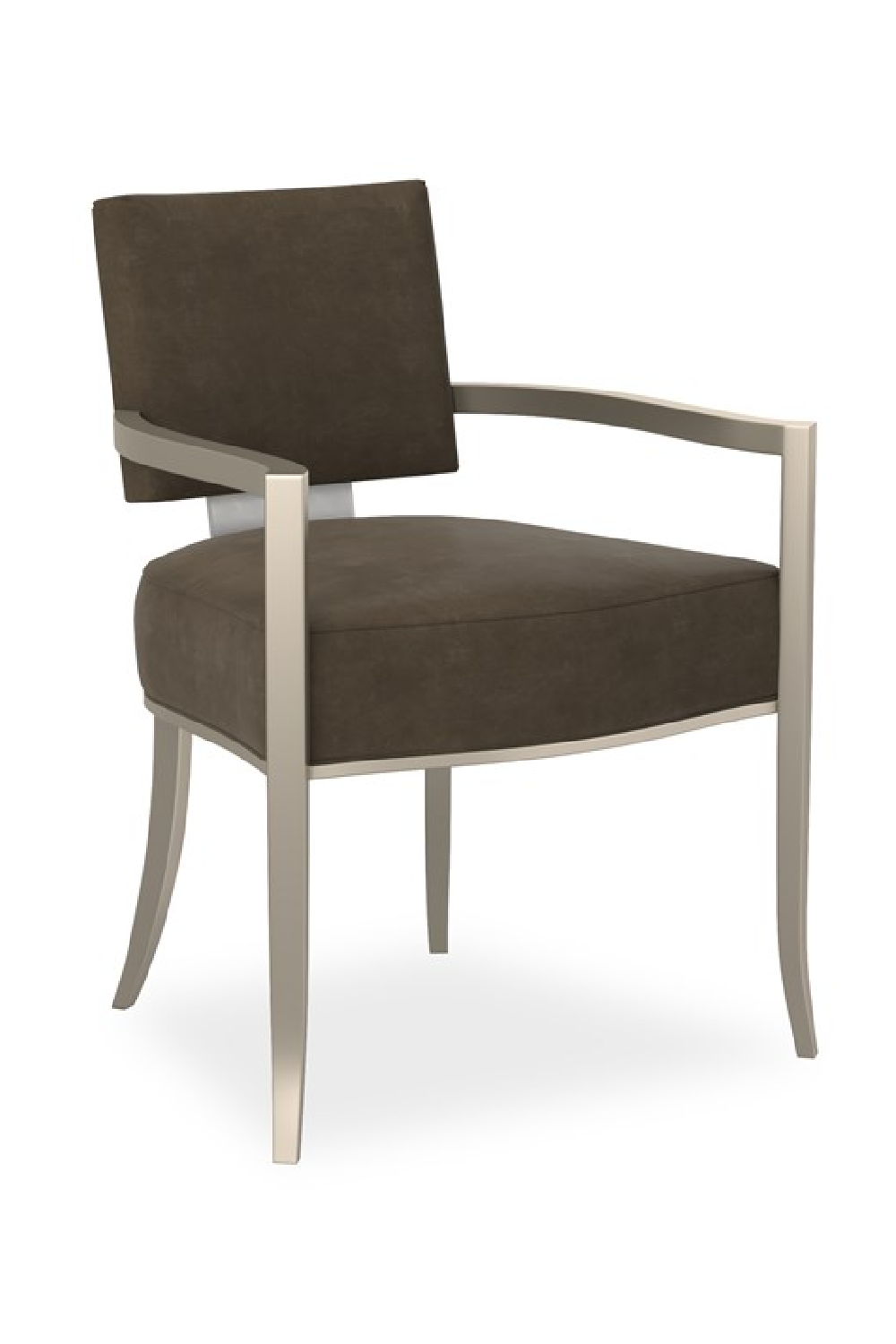 Square Back Dining Armchair | Caracole Reserved Seating | Caracole.eu.com