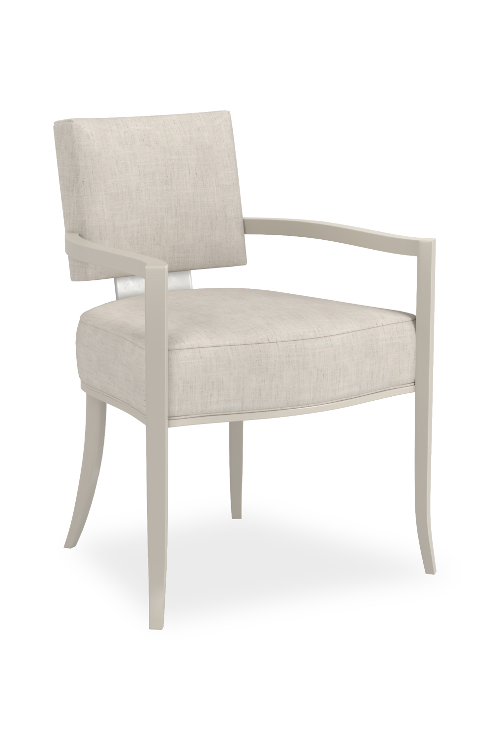 Square Back Dining Armchair | Caracole Reserved Seating | Caracole.eu.com